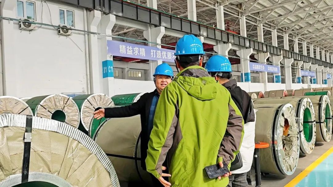 柬埔寨友人來求和不銹鋼考察，共探合作新機(jī)遇