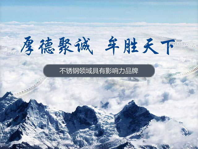 不銹鋼領域具有影響力品牌